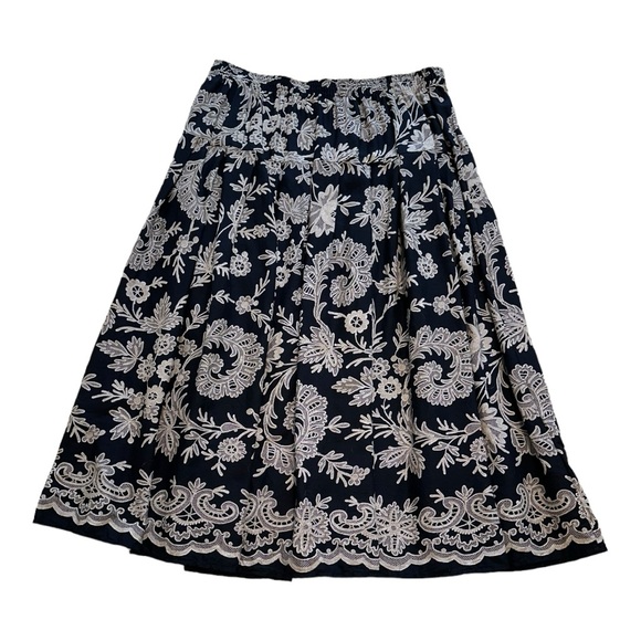 Vintage D’Allaird’s Floral Skirt - Size 14 - Picture 1 of 7
